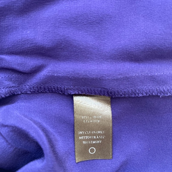 Charlie Jade - One Spaghetti Strap Asymmetrical Silk Dress Women's Size SP - Picture 5 of 9